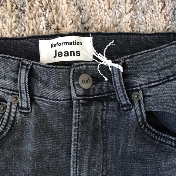 Reformation High & Skinny Jeans In Gibson size 24 - Picture 6 of 10
